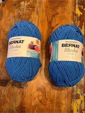 Bernat Blanket Yarn-Two Skeins